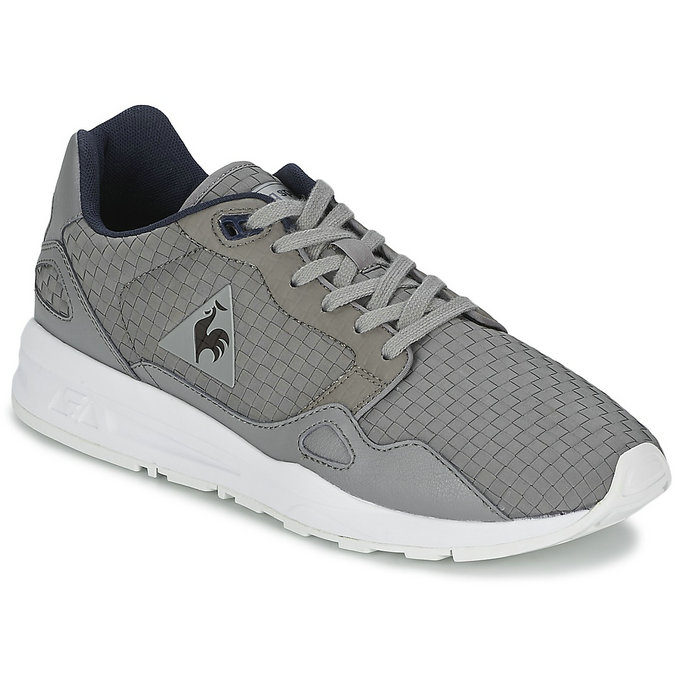 Le Coq Sportif Lcs R900 Woven Gris Chaussures Baskets Basses Homme